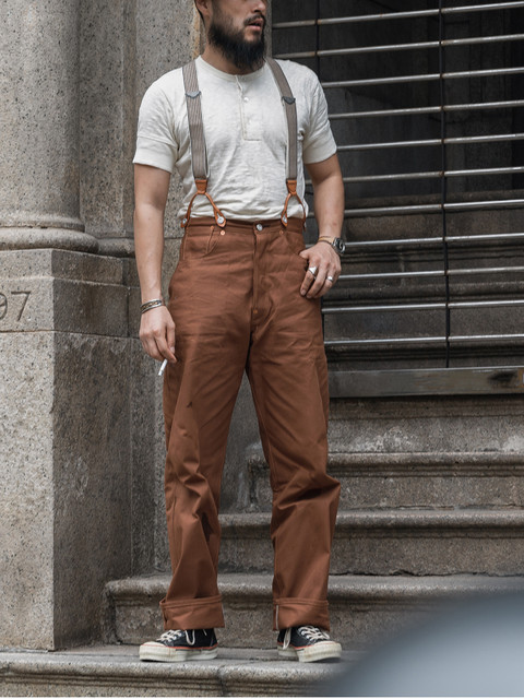 Canvas Workwear Trousers, Vintage Men's Trousers